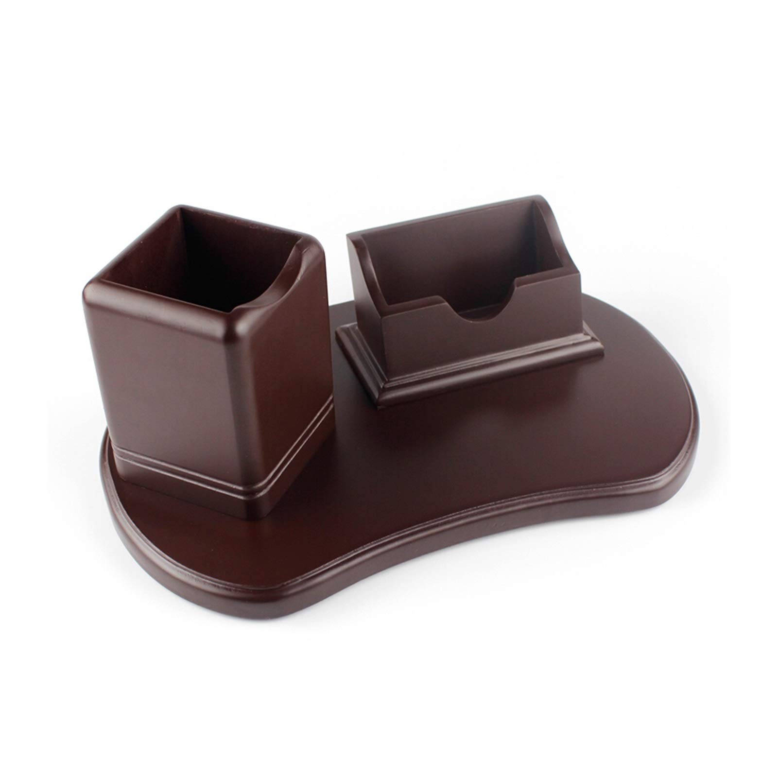 Stifteköcher Stiftbecher Hölzerner Stifttopf, Schreibtischstift Bleistifthalter, Büro-Briefpapierschreibtisch Tidy Storage Organizer Holder, anwenden Sie sich auf Stift, Bleistifte, Visitenkarte Stift