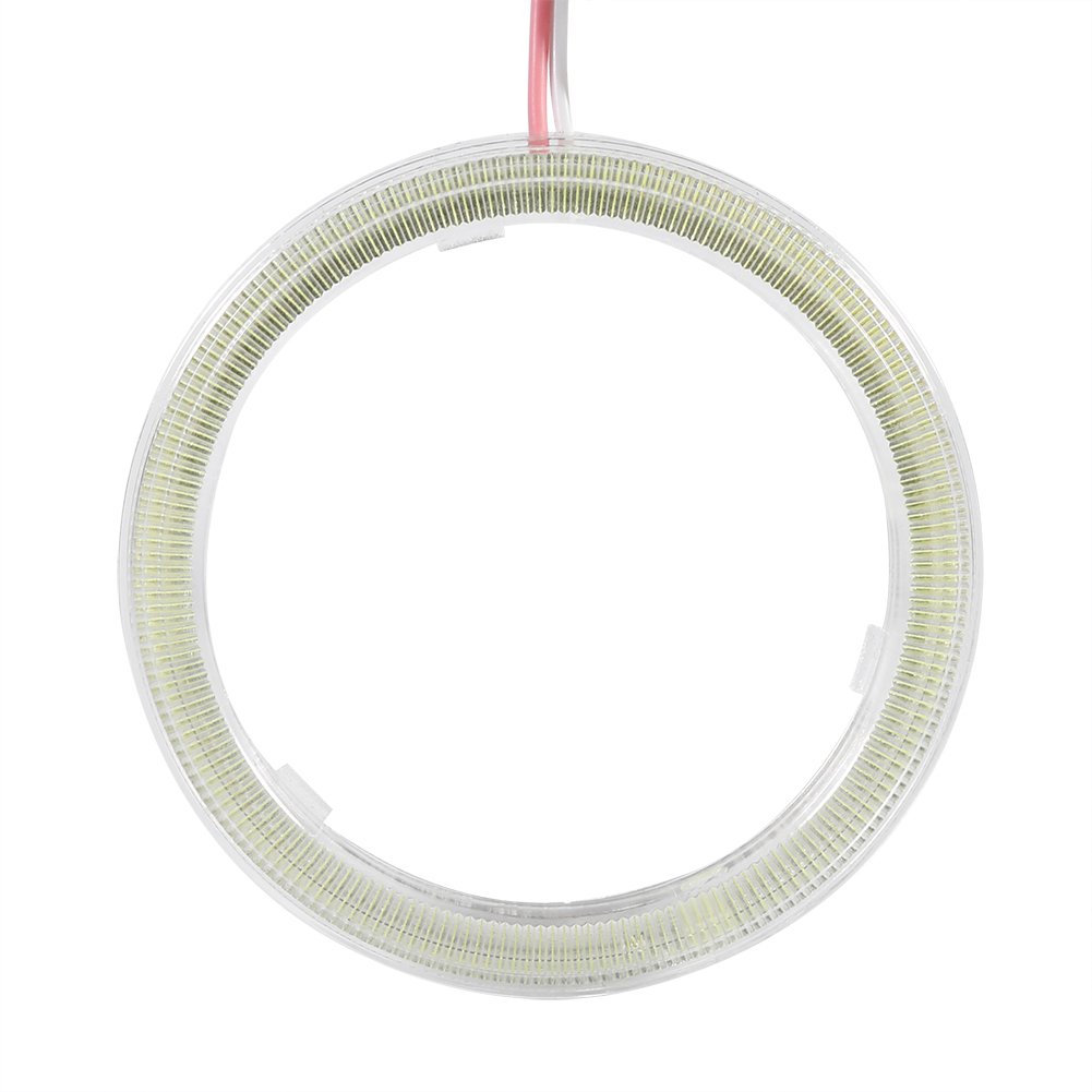 COB Faro Anelli Auto Alone Halo Angel Eye COB Chip Faro DRL LED per Auto Moto(60mm)