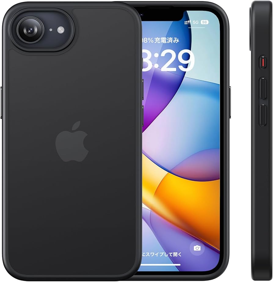 Amazon.co.jp: NIMASO iPhone 16e ケース カバー 滑り止め マット