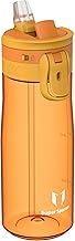 Sparrow Water Bottle - 500ml, 750ml, 1L - One-Tap TouchFlow Water Bottles with Straw - Non-Toxic - BPA Free Tritan Bottles - Leak Proof & Sustainable Drinks Bottle for Sports, Outdoors