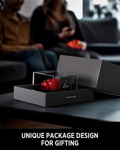 Miniatura 5 de Nifeliz ROSEEVER NF10256 - Juego de construcción de flores artificiales, regalo único de decoración del hogar para adultos, ideal para cumpleaños y