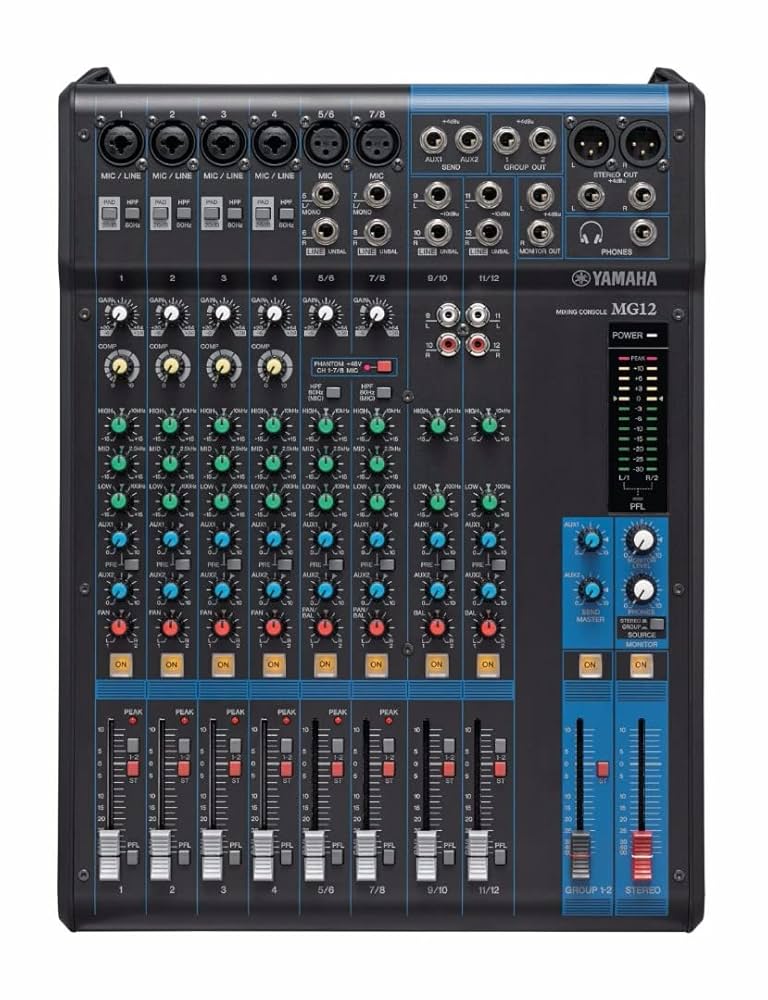 YAMAHA ヤマハ MX12/6 MIXING CONSOLE Yamaha MG12XUK Mixing Console