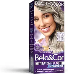 Kit Desamarelador Bela&Cor Sem Amônia