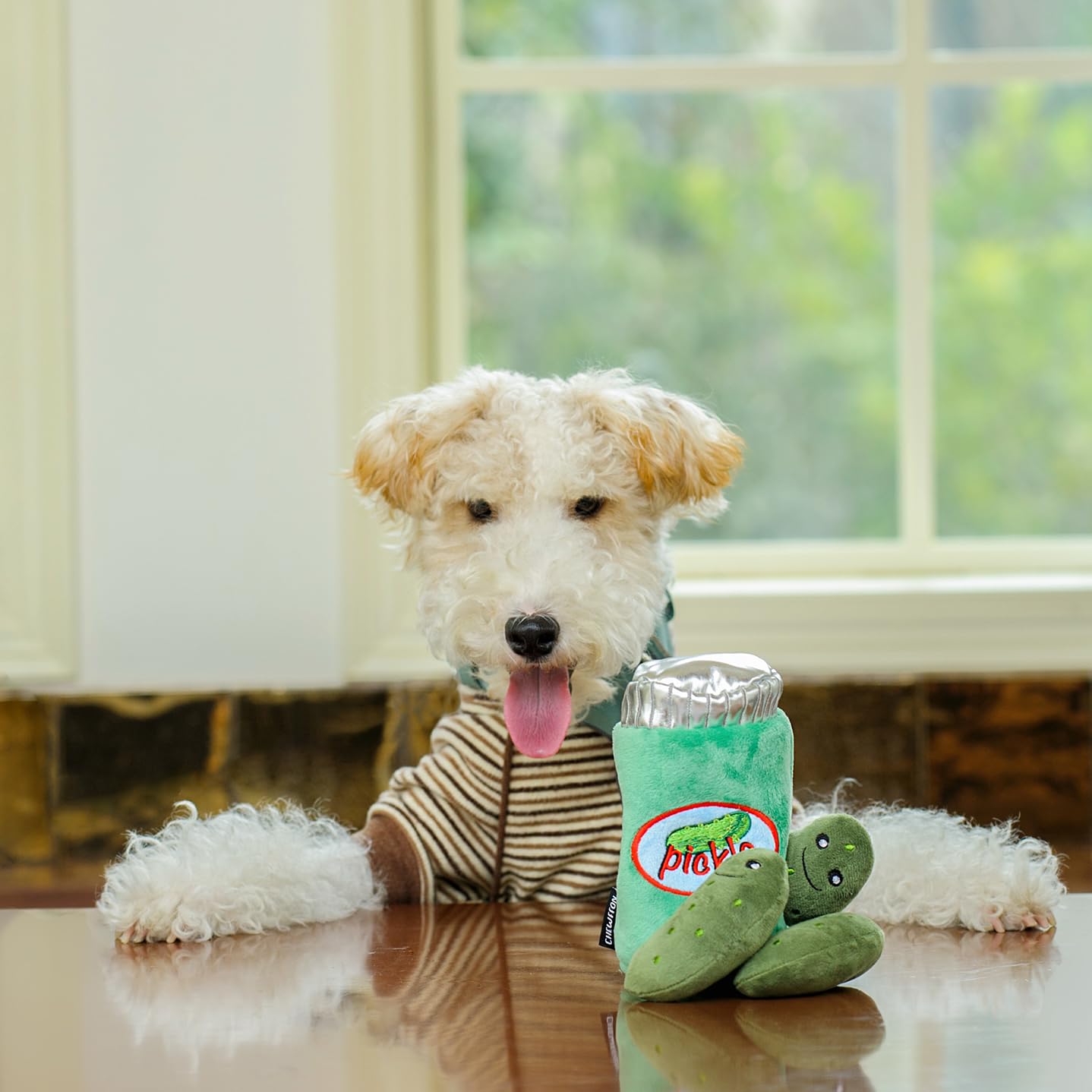CHEWFFON Juguetes interactivos para perros, juguetes para esconderse, juguetes de enriquecimiento para perros, juguetes chirriantes para el aburrimiento y estimulante rompecabezas de peluche para