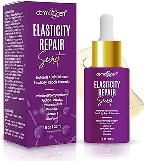 Elasticity Repair Serum, MATRIXYL 3000 - PURE ORGANIC Powerful Triple Combination Serum/Anti-Aging, Facial AGED Wrinkles Serum (1 FL OZ)
