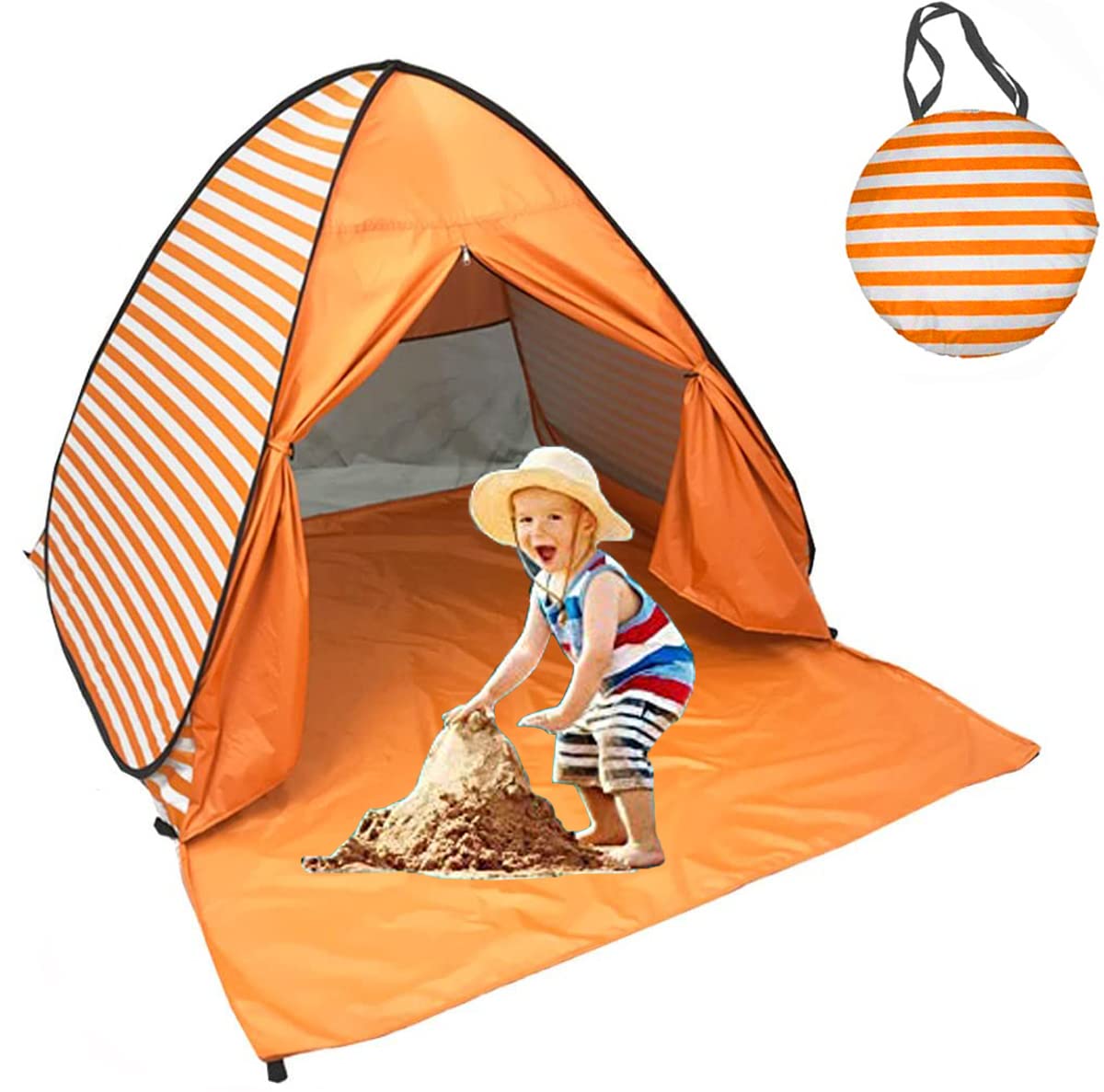SUMELAY Pop Up Beach Tent Shade