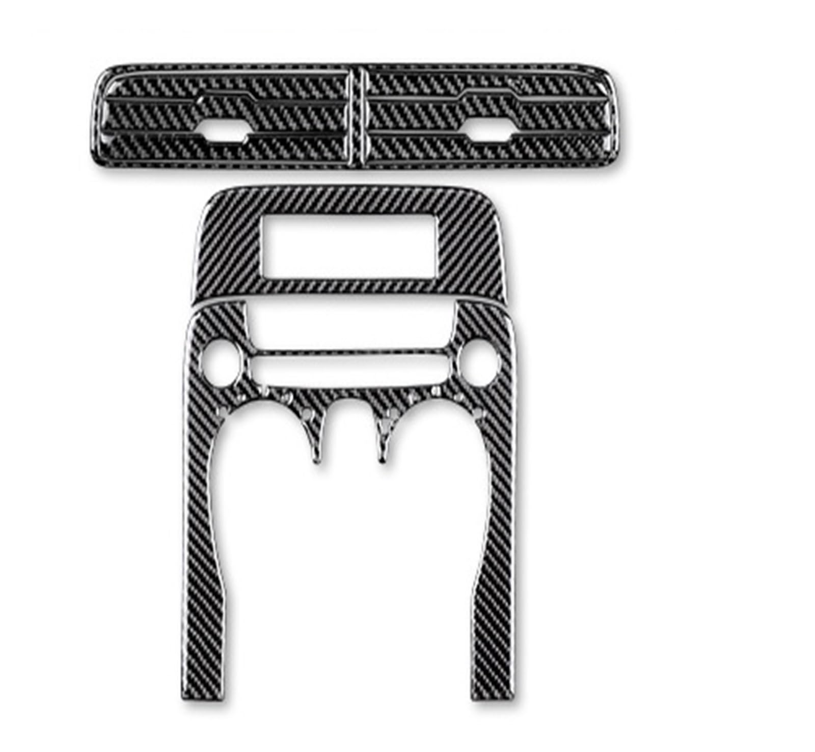 Vetjmua Whole Set Black Interior Trim For Chevrolet For Camaro 2010 2011 Accessories Interior Trim Air Conditioning Switch Panel Cover Real Carbon Fiber Sticker Cover Trim Sticker