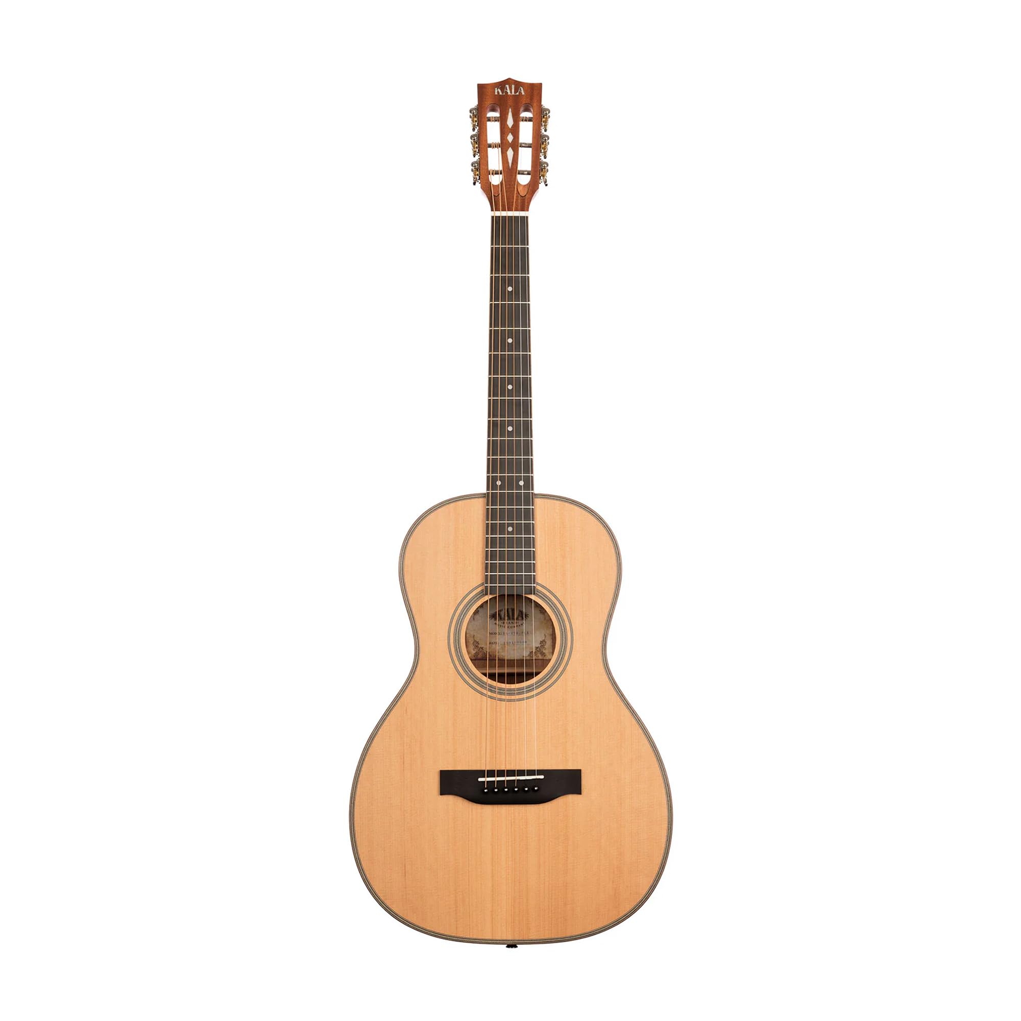 Amazon.com: Kala Cedar Top Parlor Guitar w/Bag : Musical Instruments