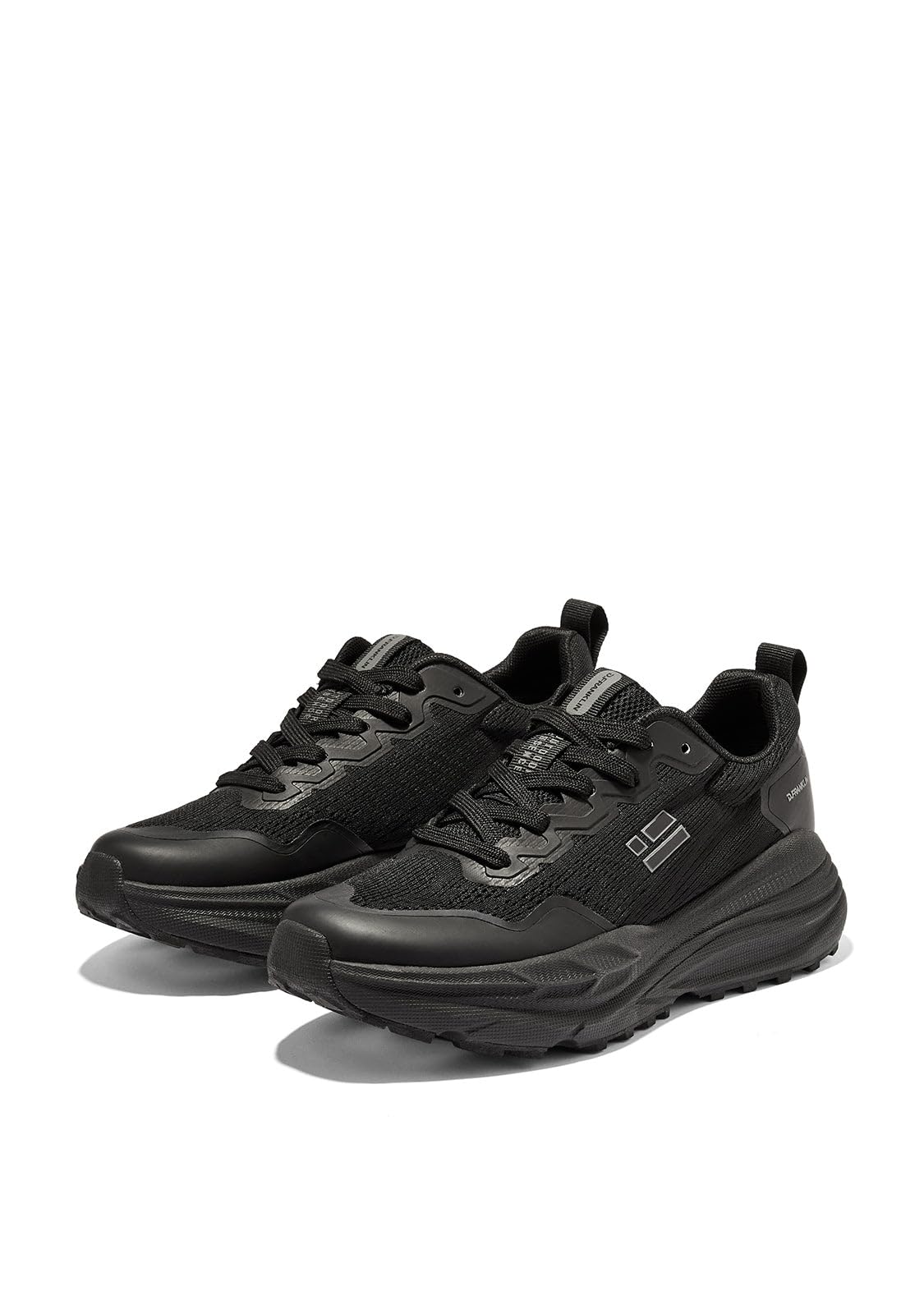 D.Franklin Sneakersy Unisex Terra Trail w kolorze czarnym - Sneakersy Casual Unisex - Moda Casual - Rozmiar (45)