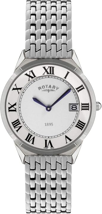 Rotary GB08000/21 - Orologio da polso uomo, acciaio inox : Amazon.it:  Orologi