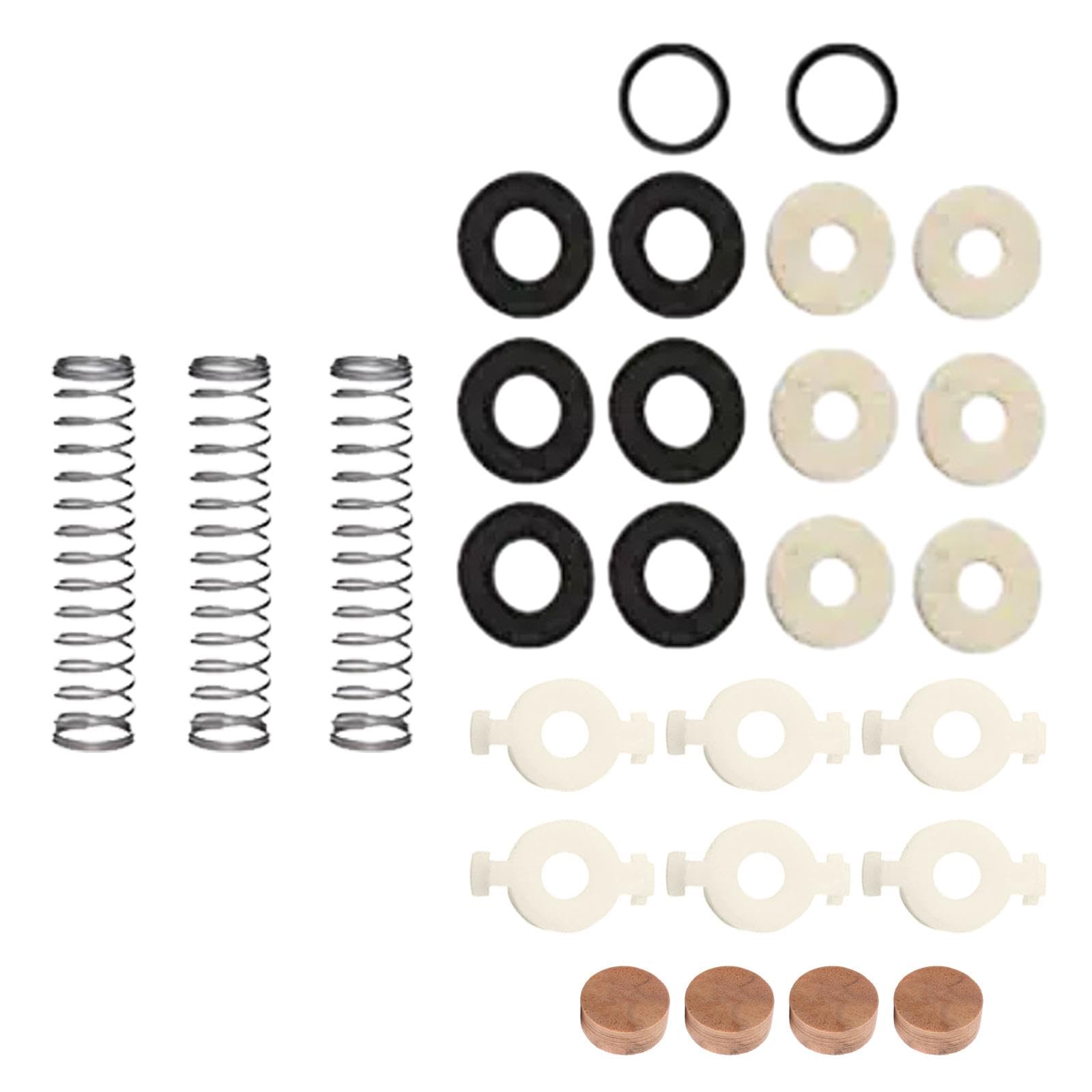 Generic Kits de Réparation de Trompette, 27 Pièces, Bouchon, Piston, Valve à Ressort, Ressort Métallique
