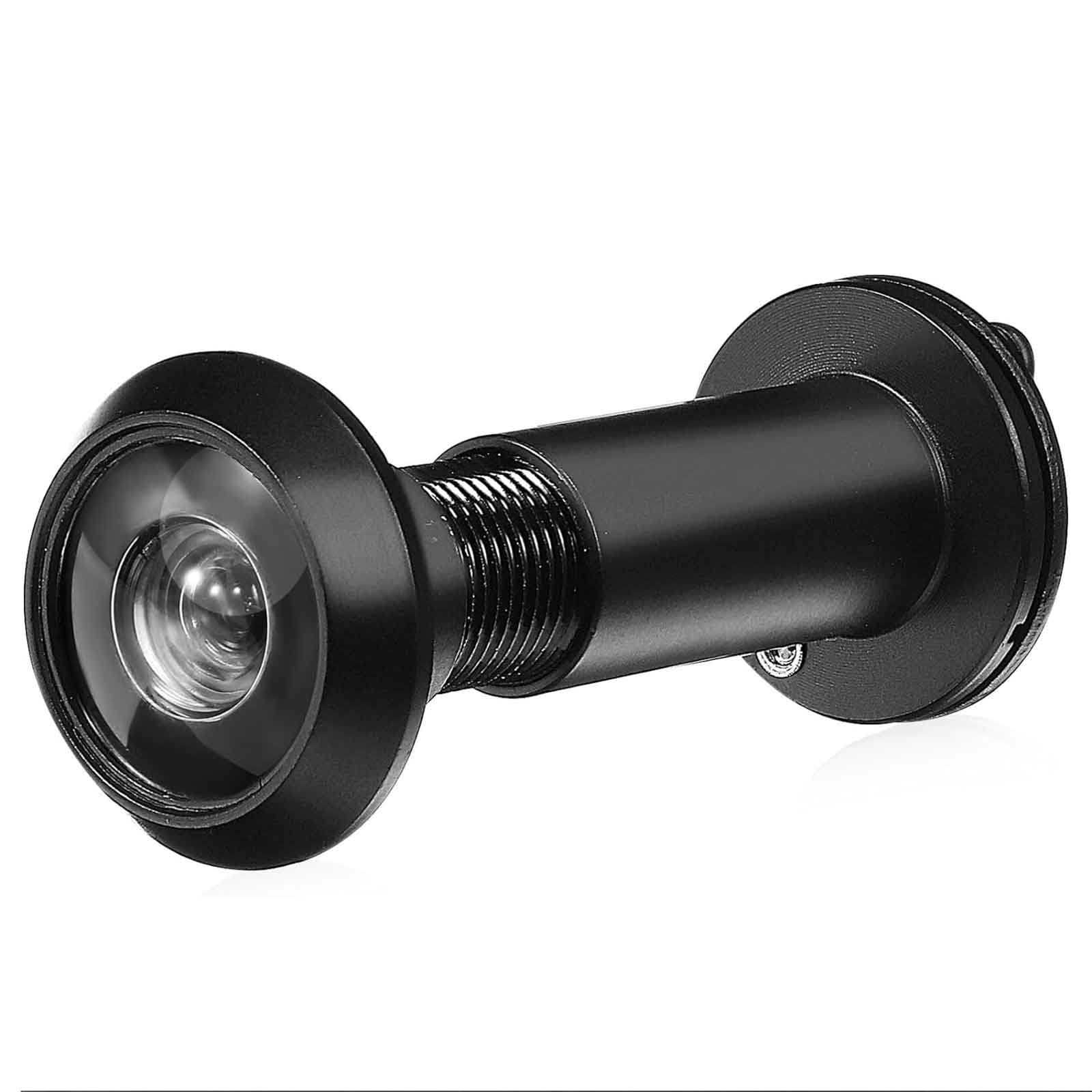 JYTDBCSDoor Viewer Peephole Peep Holes for Door Zinc Alloy Peephole Viewer Hole for Front Door Black Peephole Camera Wide Angle Peephole Door Viewer for Home,peep Hole for Front Door