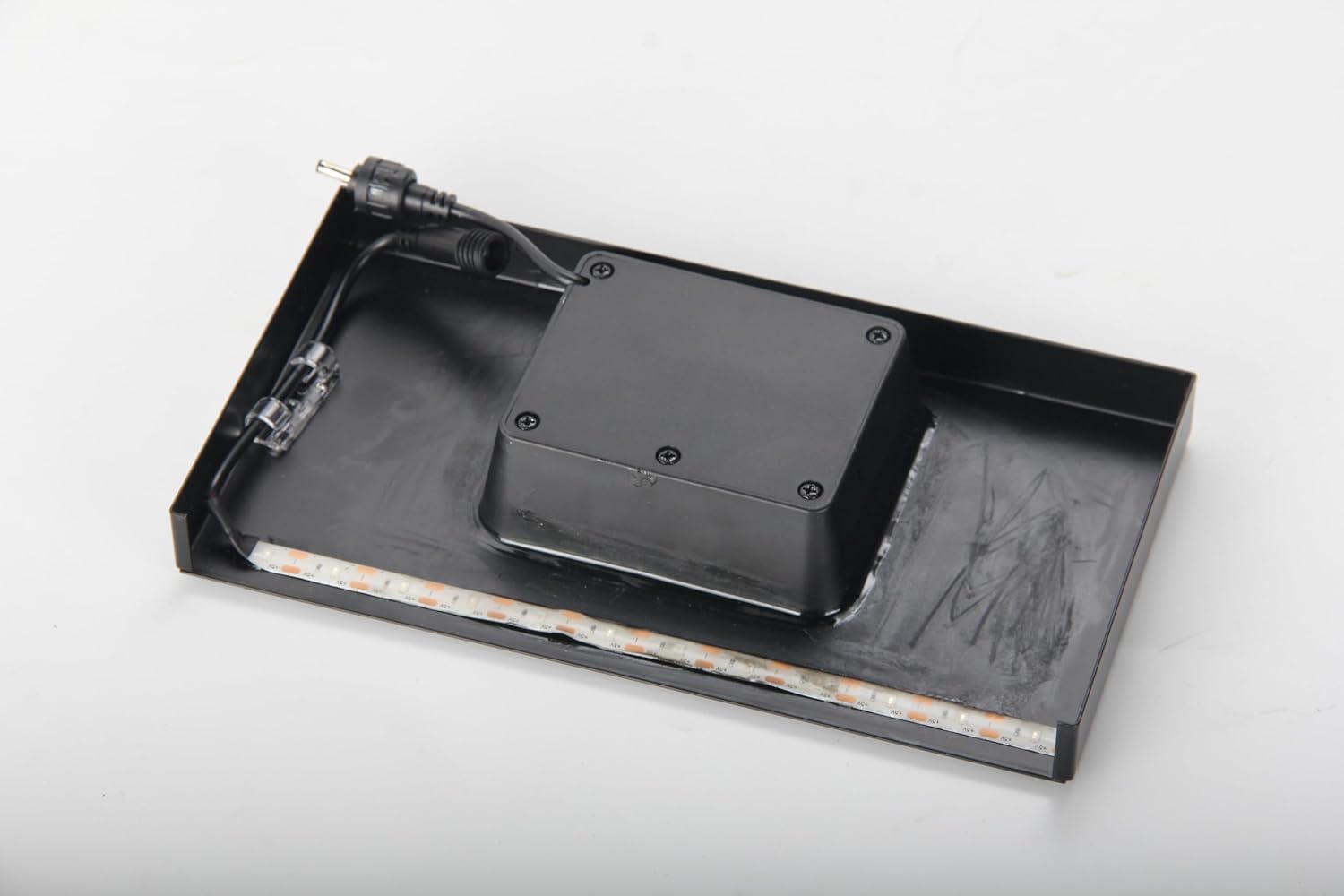 POPOSOAP Solar Light with Battery for 8" Pond Waterfall Spills, 200mm-L*110mm-W