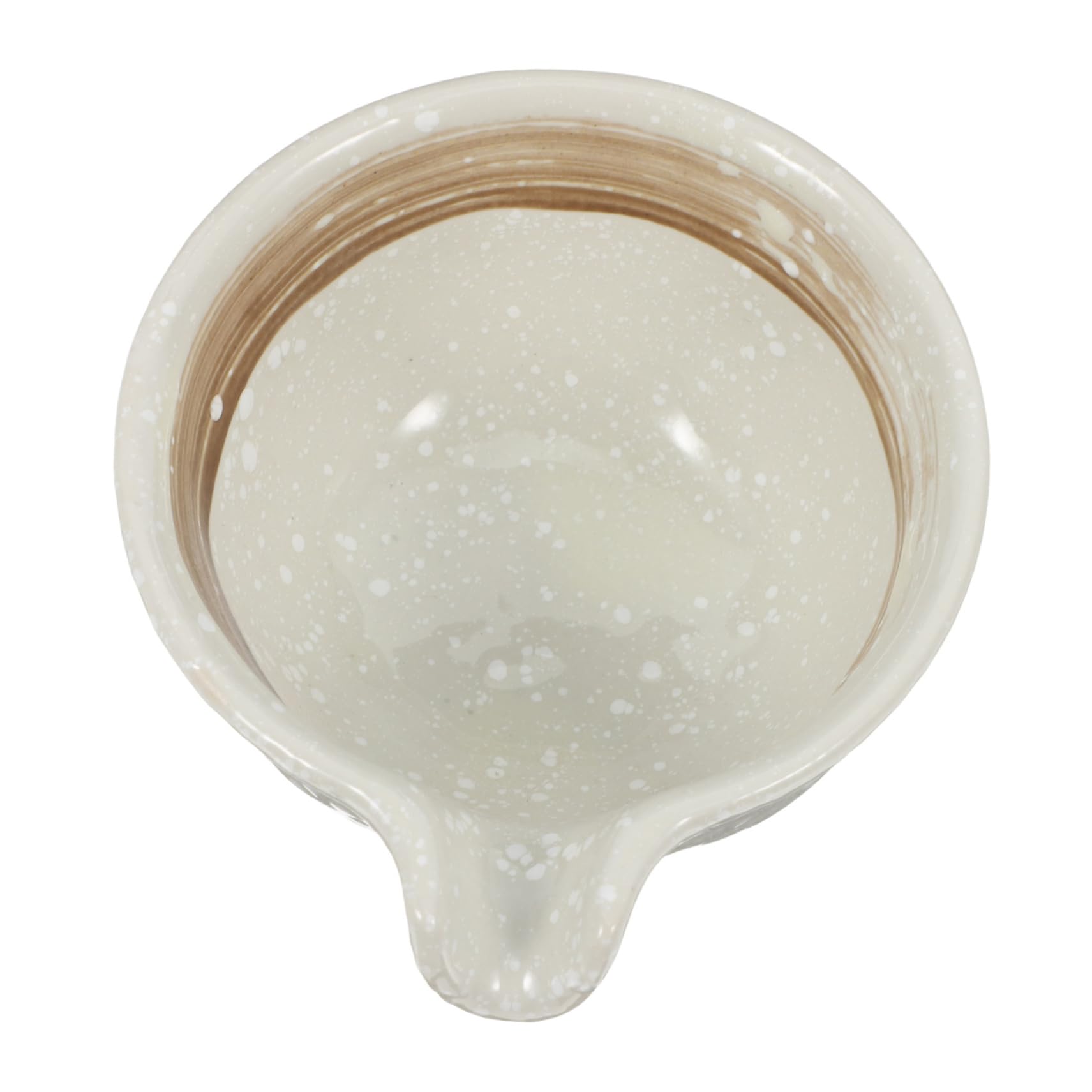 PRETYZOOM Dessert Serving Plate Ceramic Sauce Bowls Ceramic Flat Pasta Bowls Seasoning Dishes Vinegar Sauce Dishes