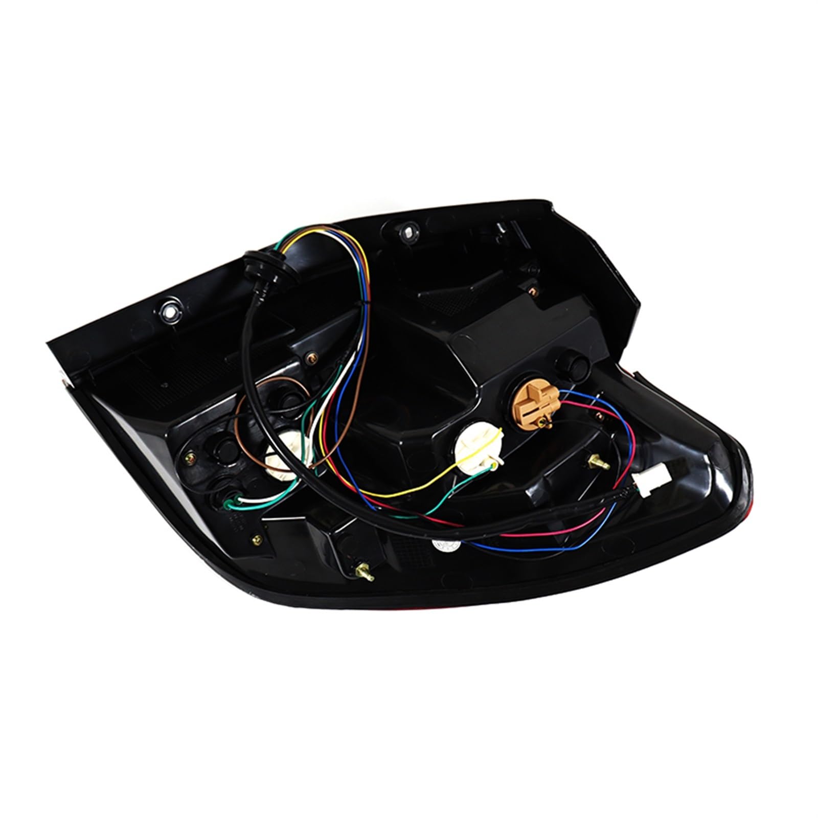 Piloto Trasero Para Chevrolet para Captiva 2008 2009 2010-2015 LED parachoques trasero luz trasera lámpara de freno de parada Pilotos Traseros (Color : LED Red Pair)