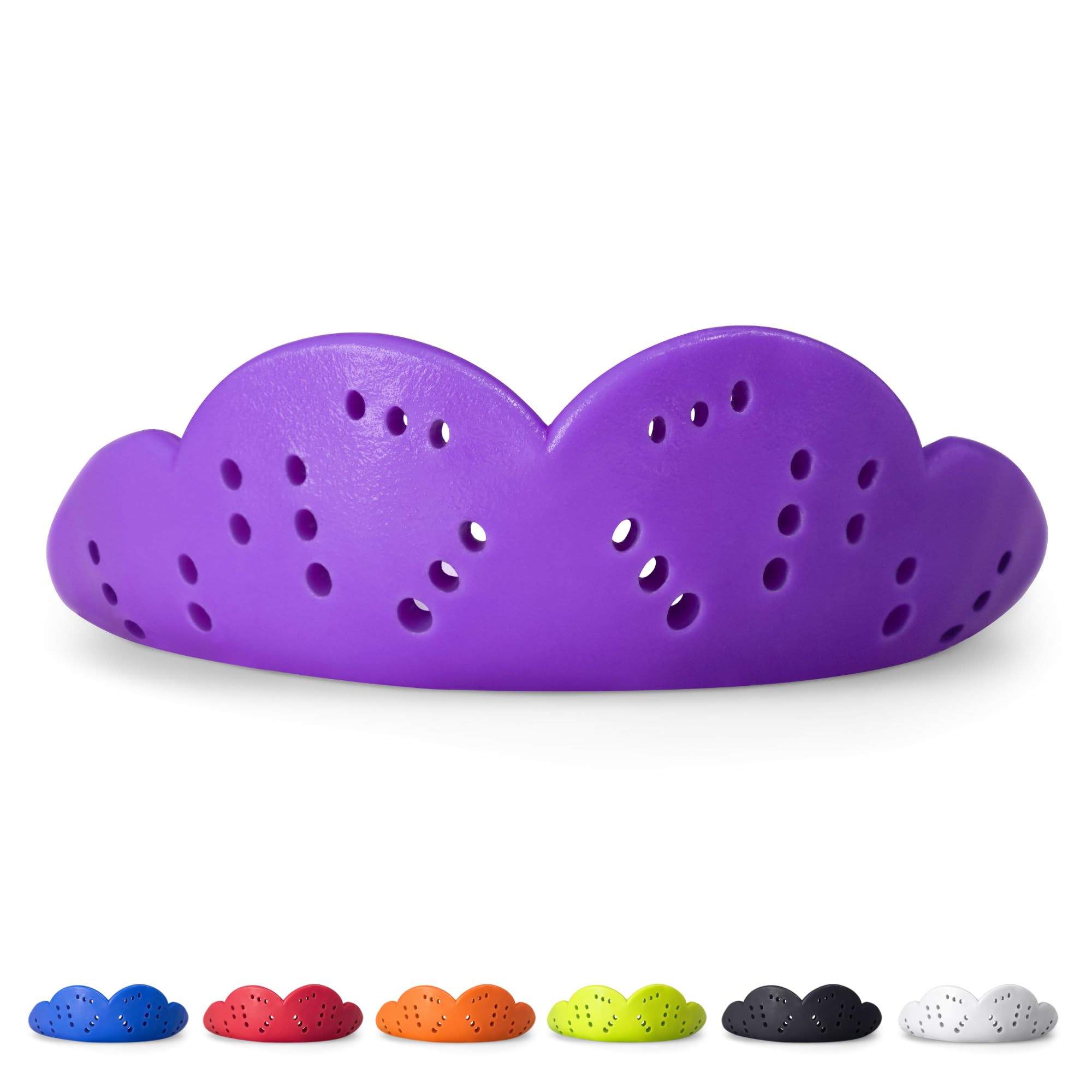 SISU Max Mouthguard - 50% Stronger, Maximum Protection for Rugby, MMA, Boxing, Lacrosse, Football, Hockey, High-Impact Sports - Adult Fit, Remoldable Up to 20 Times, Works for Braces