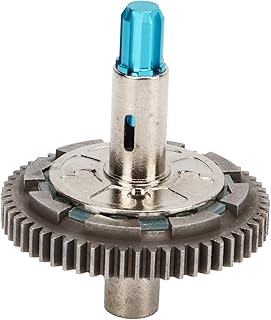 RC Clutch Spur Gear, 57T Aluminum Alloy Steel RC Slipper Clutch Replacement for Arrma 1/10 Upgrade (Blue)