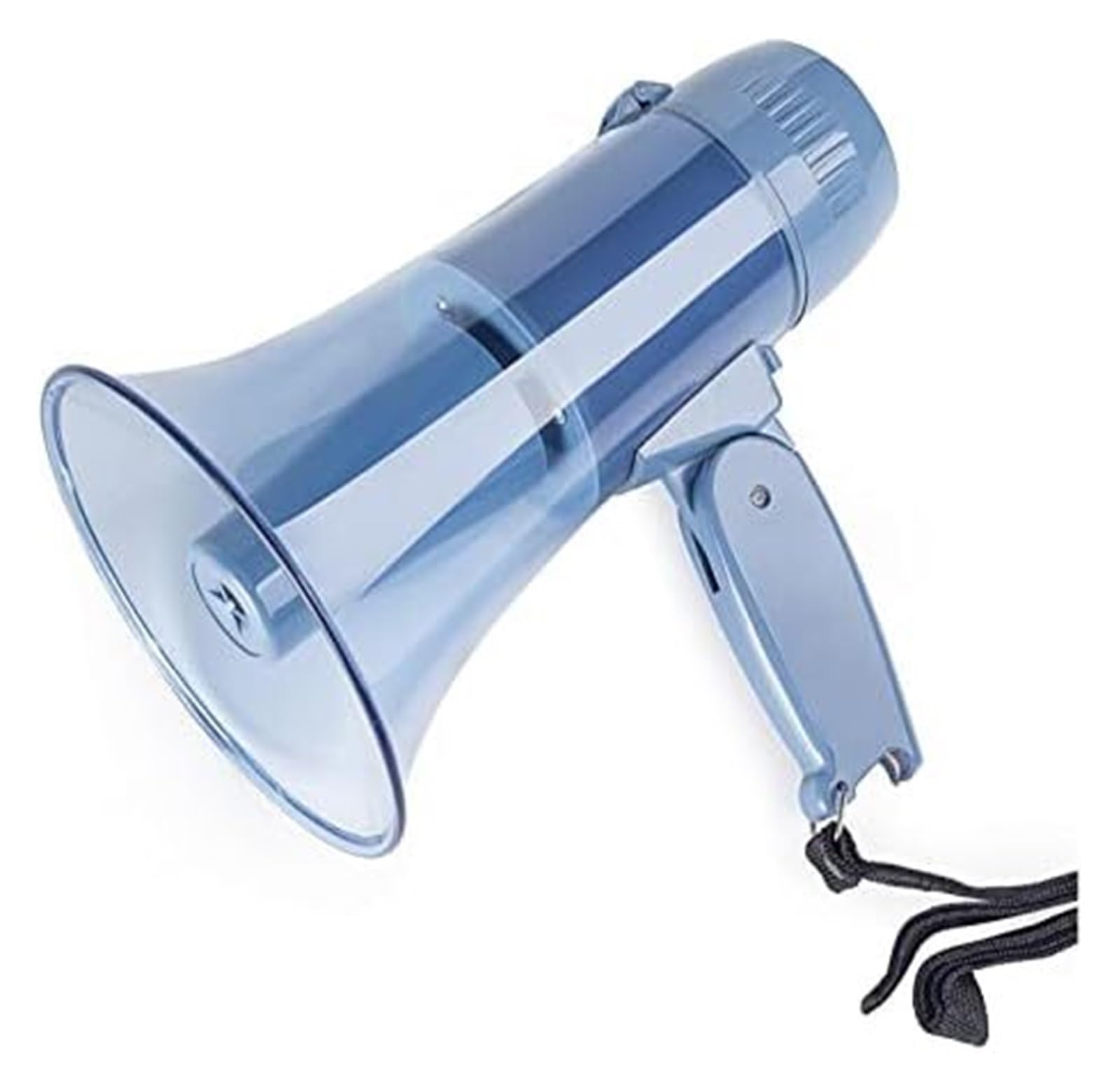Megáfono, bocina, Altavoz con grabadora de Voz de 240 s y Unidad Flash USB para simulacros de Seguridad y fútbol, Ideal para anuncios al Air