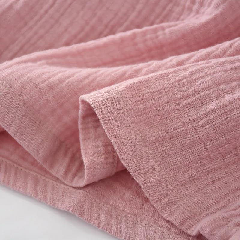 Camisón De Algodón Crepé De Color Liso De Verano Sin Mangas para Mujer, Ropa De Dormir Holgada para Mujer, Ropa De Dormir Sexy, Camisón para Dormir para El Hogar, Chaleco, Faldas