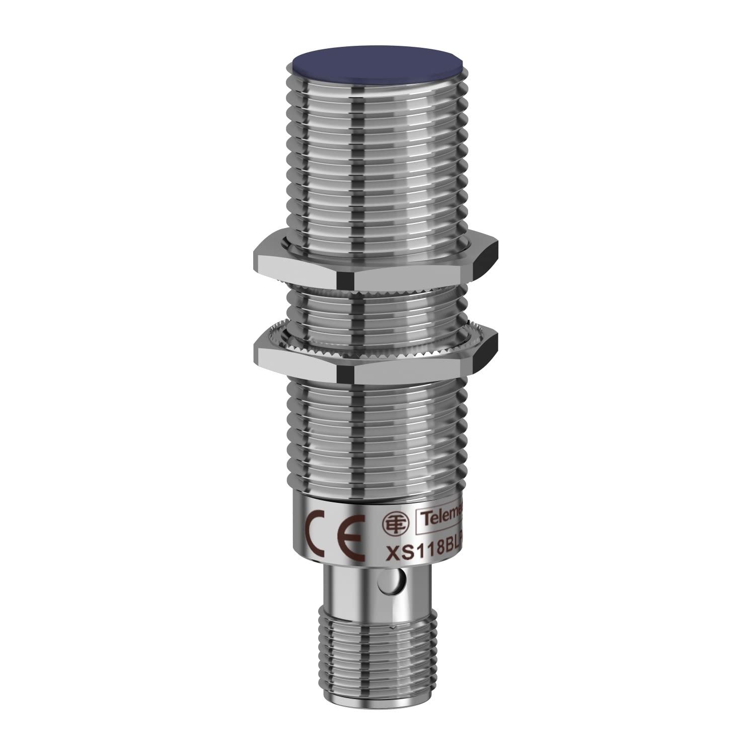 Schneider XS118 BLNAM12 XS1 Indu. näher. Sch., L64 mm, brass, SN (12 - 24 V DC, M 12