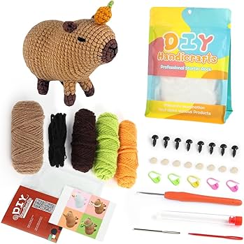 Complete Haakset Voor Beginners, Dieren, Haken Breien Voor Beginners Set Met Haaknaalden Creatieve Breiset Knutselset Voor Volwassenen En 0