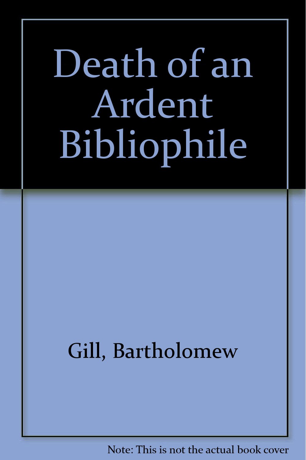 Buy Death of an Ardent Bibliophile — BookShops.in