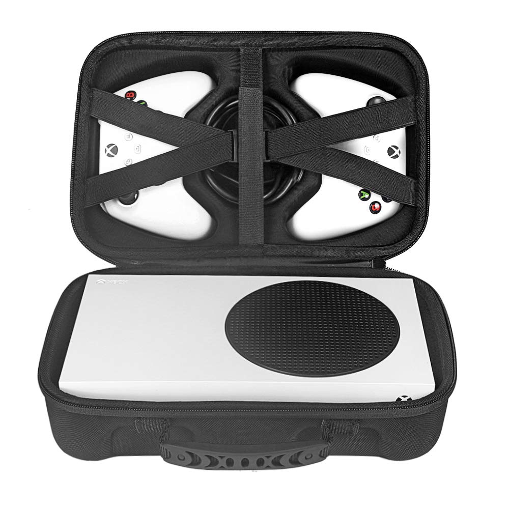 Yuhtech Estuche de Viaje para Xbox Series S Consola, Bolsa de Almacenamiento para Xbox Series S Consola, Controlador y Accesorios para Juegos