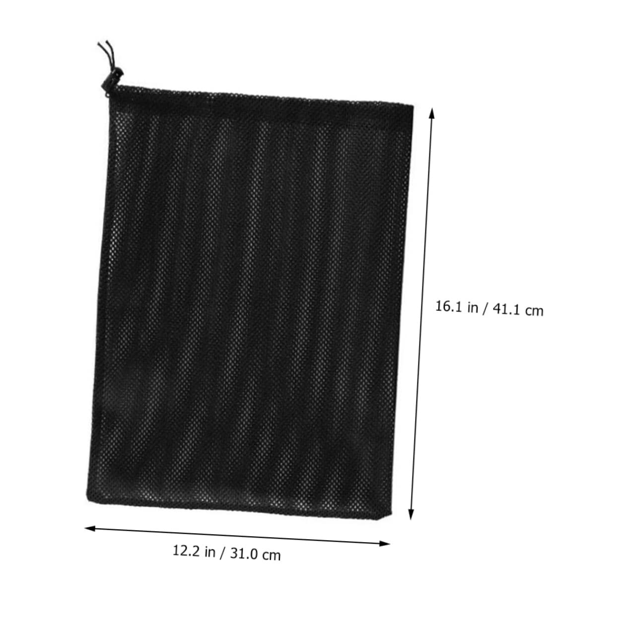 Toyvian 2sets Drawstring Polyester Mesh Bag for Aquarium Pump Water Pump Barrier Protection Durable Maintenance 3pcs*2