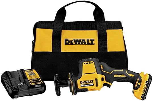 DEWALT XTREME 12V MAX Reciprocating Saw, One-Handed, Cordless Kit (DCS312G1)