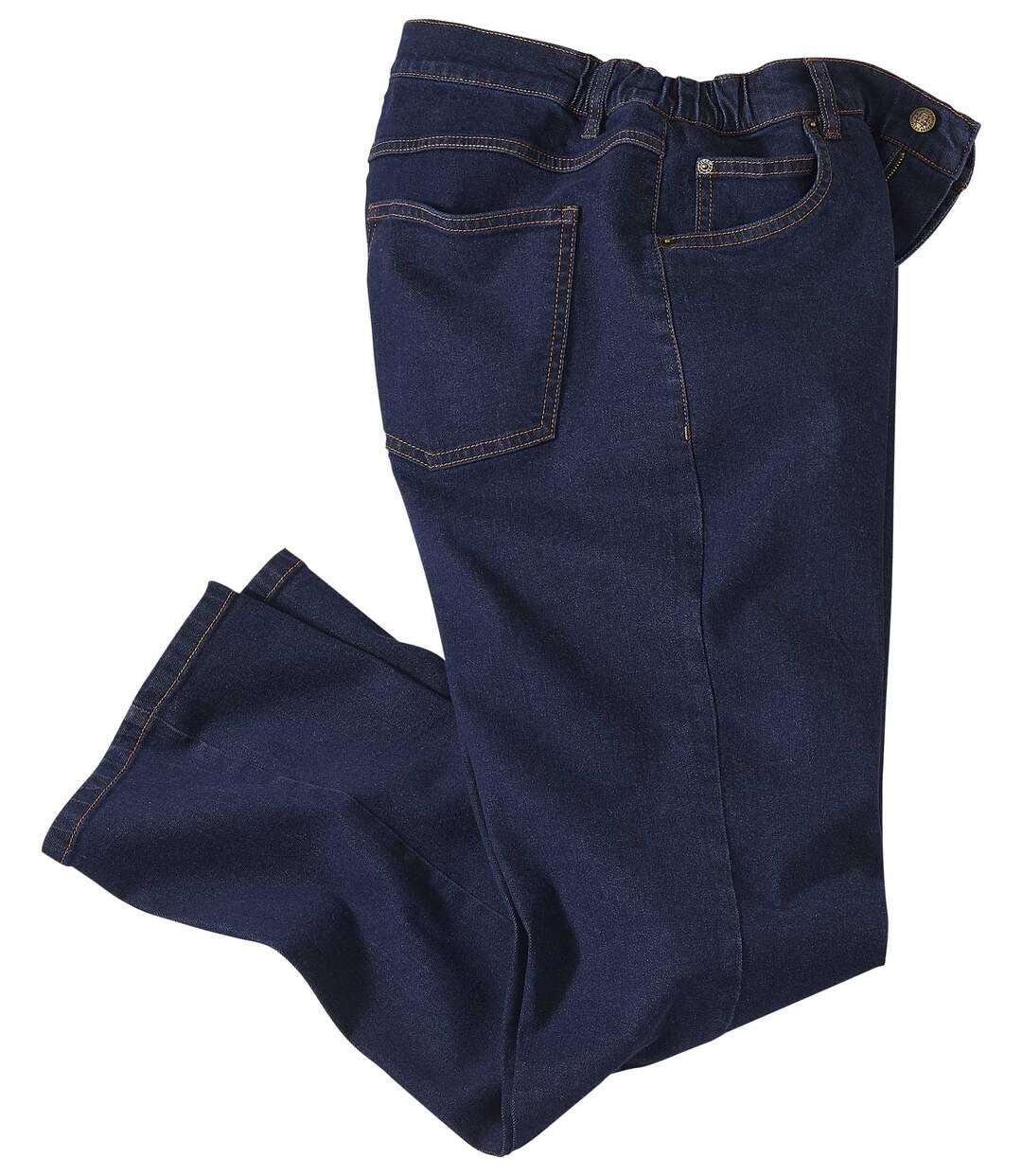 ATLAS FOR MEN - Comfort Regular Stretch Jeans - W48