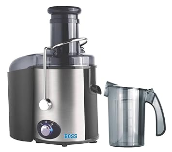 Boss Juice Pro B610 800-Watt Juice Extractor (Black and Silver)