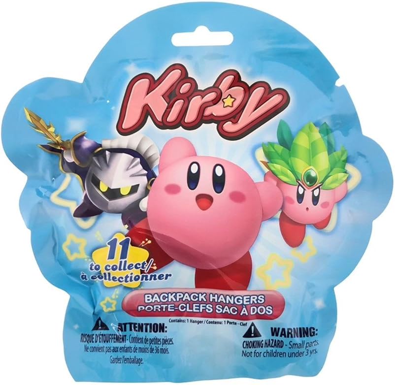 Kirby Backpack Hangers Key Chain Figure (1 Bag Random Figure)