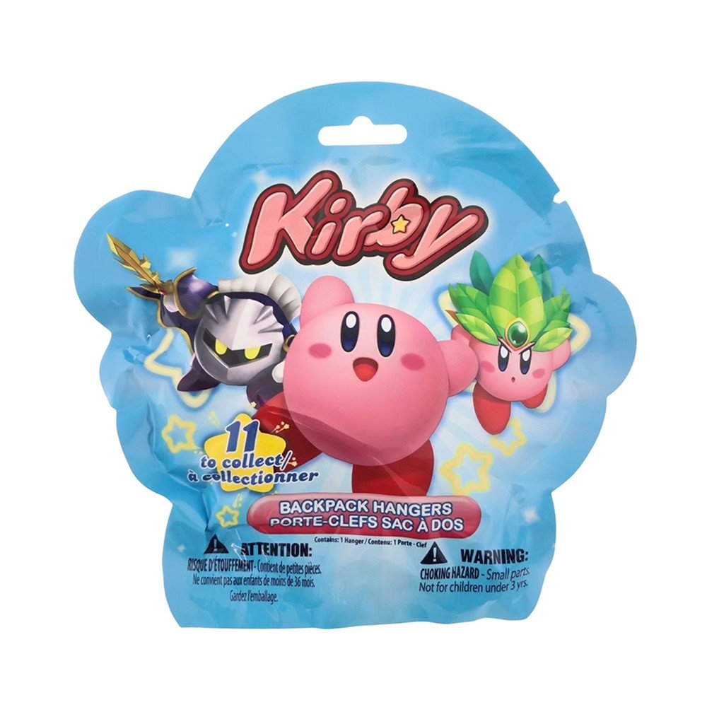 Kirby Backpack Hangers Key Chain Figure (1 Bag Random Figure)