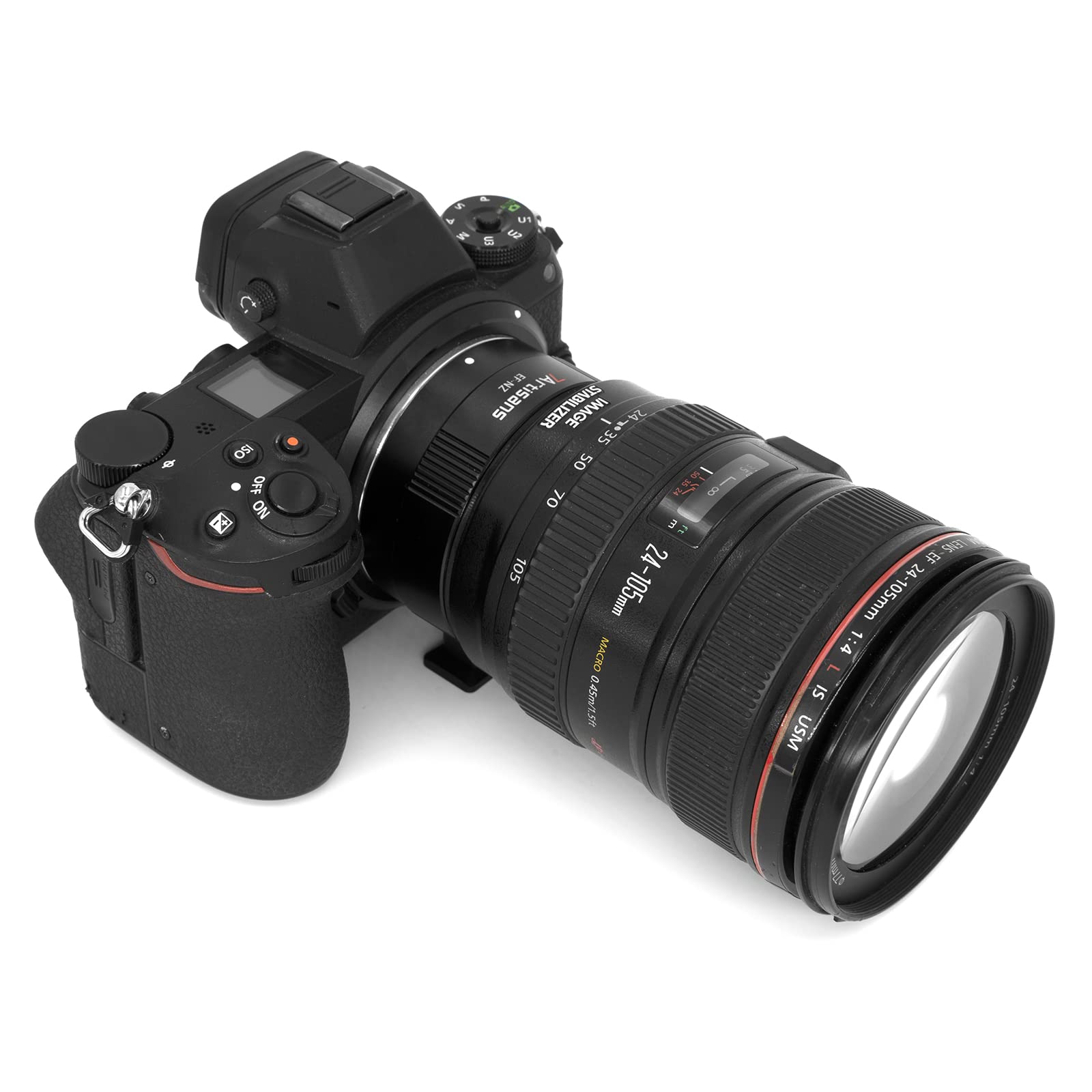 7artisans EF-NZ Adaptateur d'objectif autofocus Bague de Conversion Compatible avec Objectif Canon EF/EF-S et Appareil Photo Nikon Z-Mount pour Z5 Z6 Z7 Z6ll Z7ll Z9 Z30 Z50 ZFC