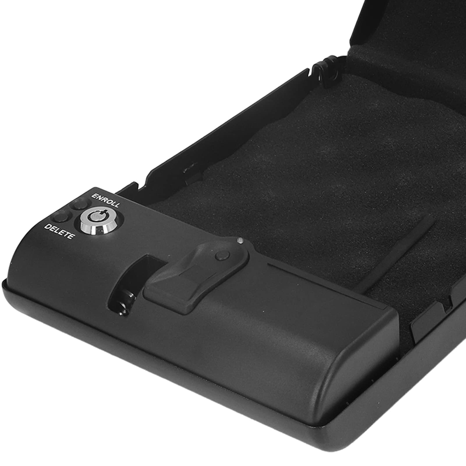 Boîte de sécurité Portable, 120 Empreintes digitales en Acier Coffre-Fort d'empreintes digitales Taux de reconnaissance Plus élevé pour Les Objets de Valeur