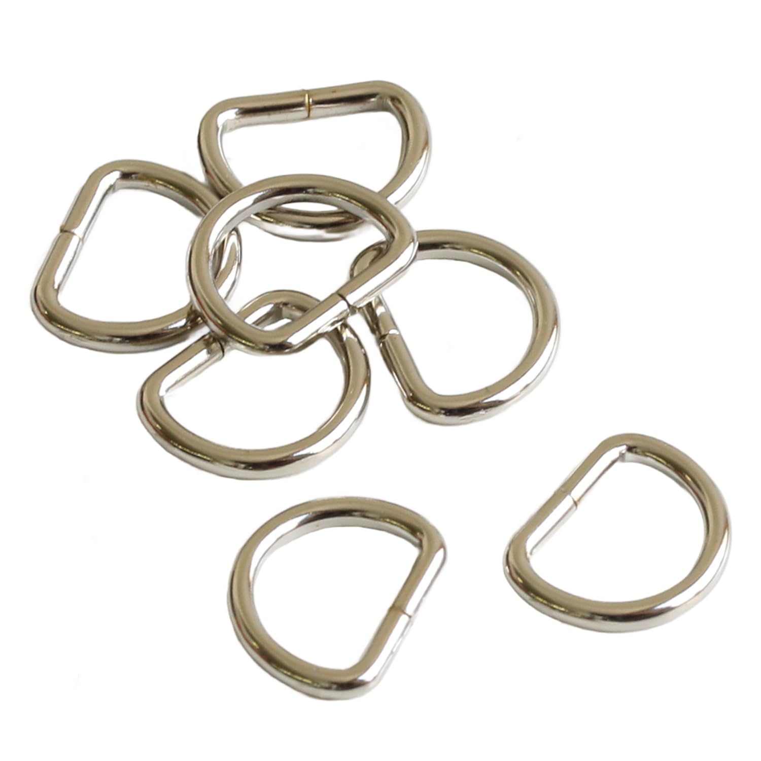 Amazon | 日本紐釦貿易(Nippon Chuko) Dカン 幅10mm 30個入 ニッケル 