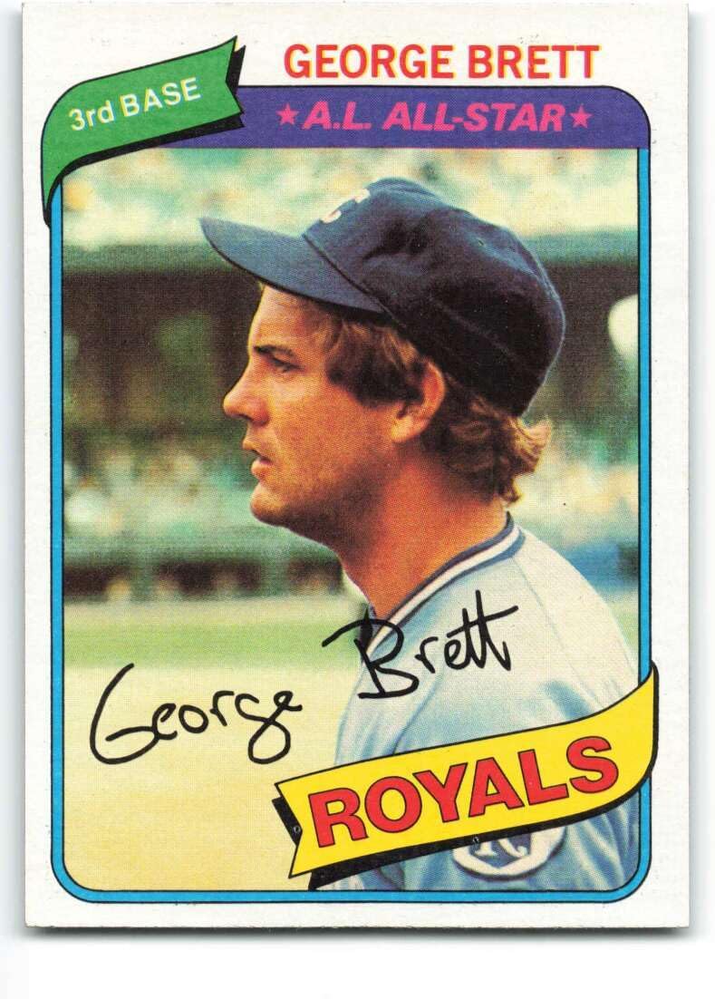 1980 Topps #450 George Brett #450 NM Near Mint Thumbnail