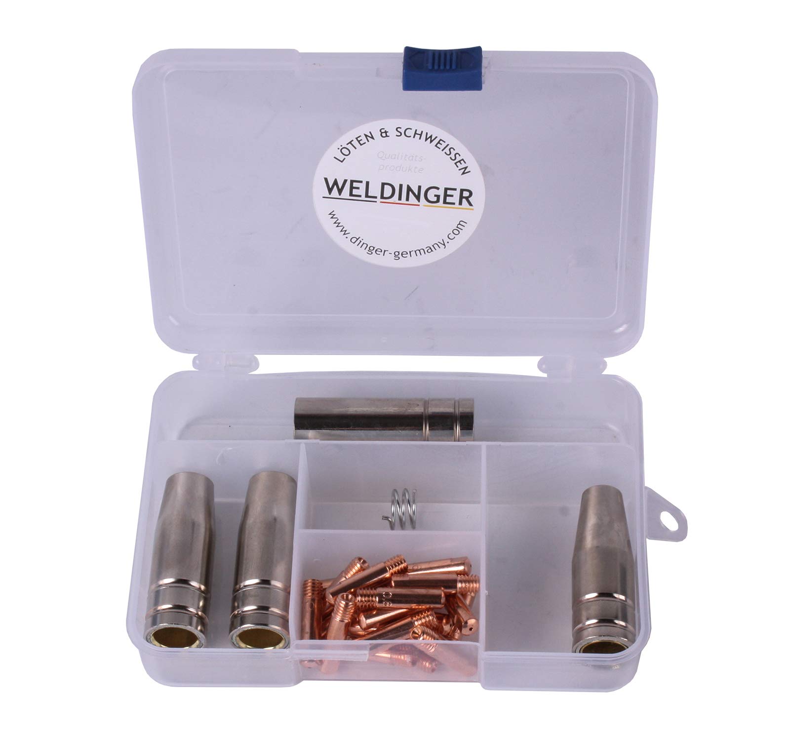 WELDINGER Aktionsset MIG-MAG-Schweißinverter MEW 200 SYN eco, Schweißwagen eco, Druckregler mini, MAGSet Basic 5 Jahre Garantie