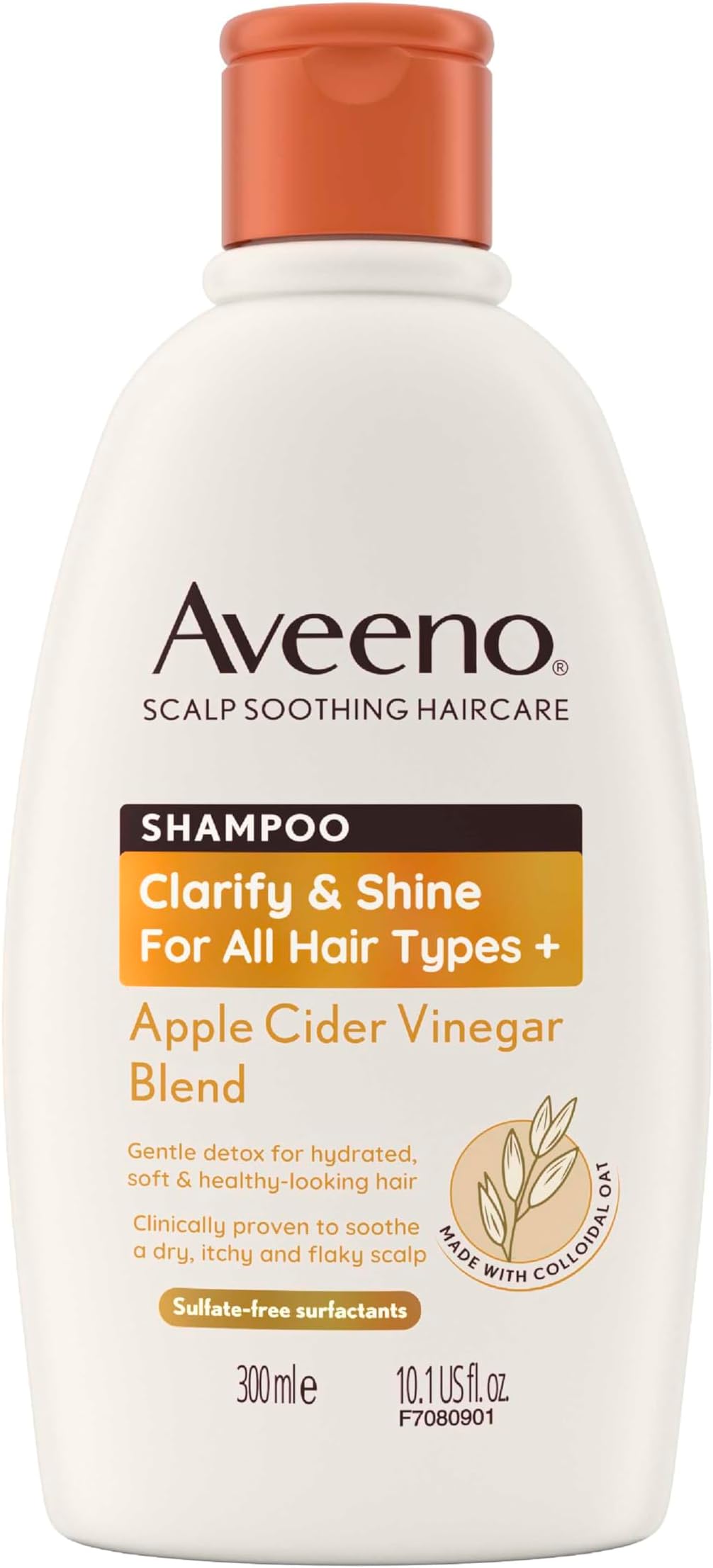 Clarify and Shine Apple Cider Vinegar Scalp Soothing Shampoo for all Hair Types 300ml