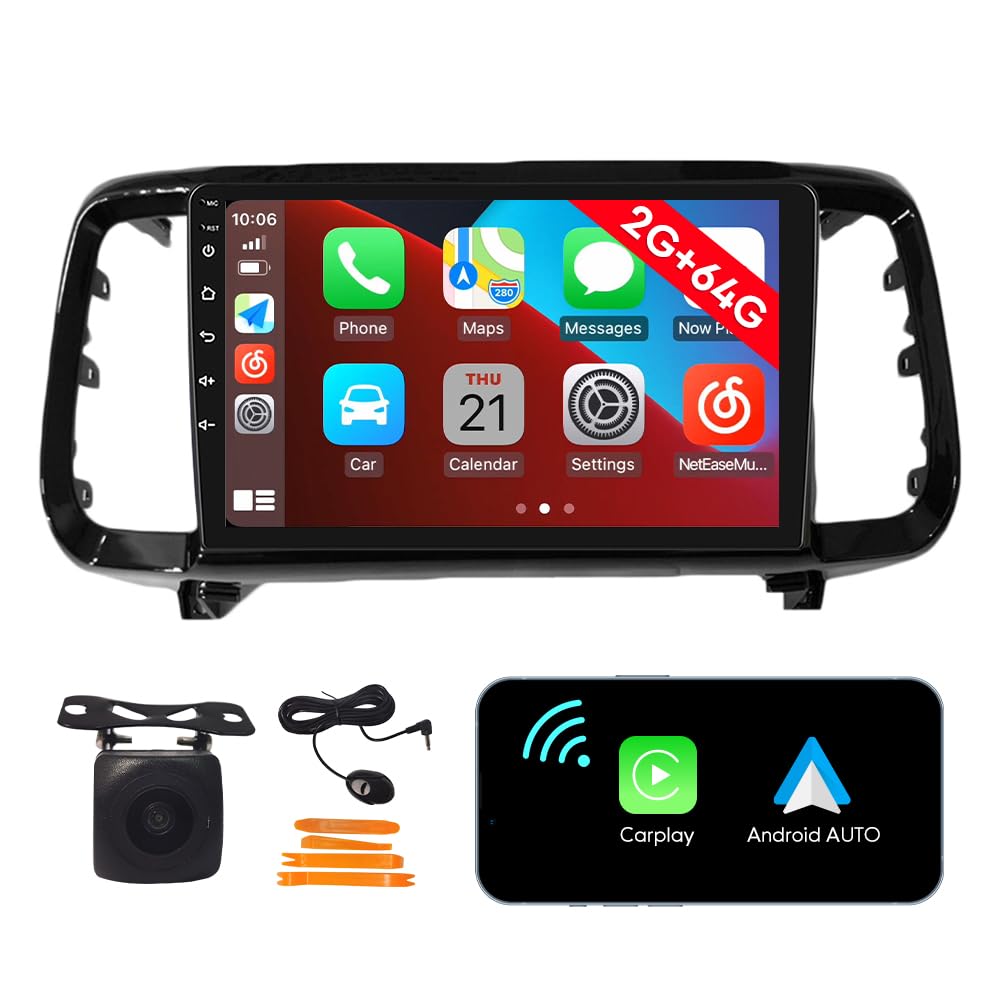 [2G 64G] Android Car Stereo FM Radio Carplay Android Auto 9