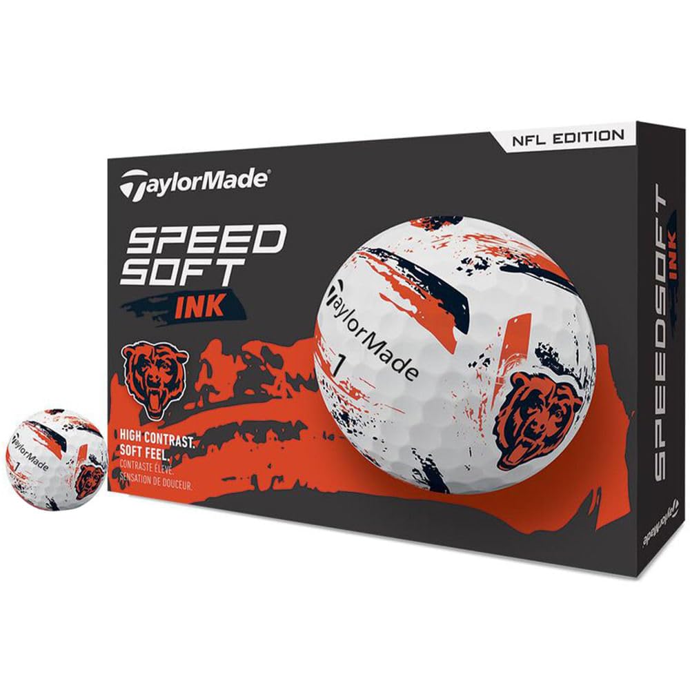 Taylormade Golf Speed Soft Ink NFL Dutzend