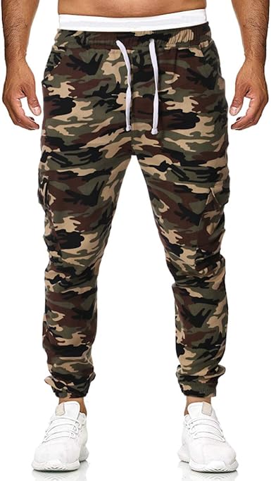 Borlai - Pantalones de chándal para hombre, de corte holgado, con puños  elásticos, para S/M/L/XL/XXL: Amazon.es: Ropa