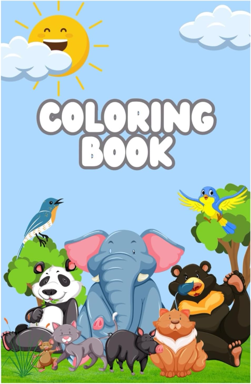 World of Animals Coloring Book for Kids Ages 6-12: Discover the world of amazing animals (Educational Coloring Books for Kids by Deepak Kumar)
