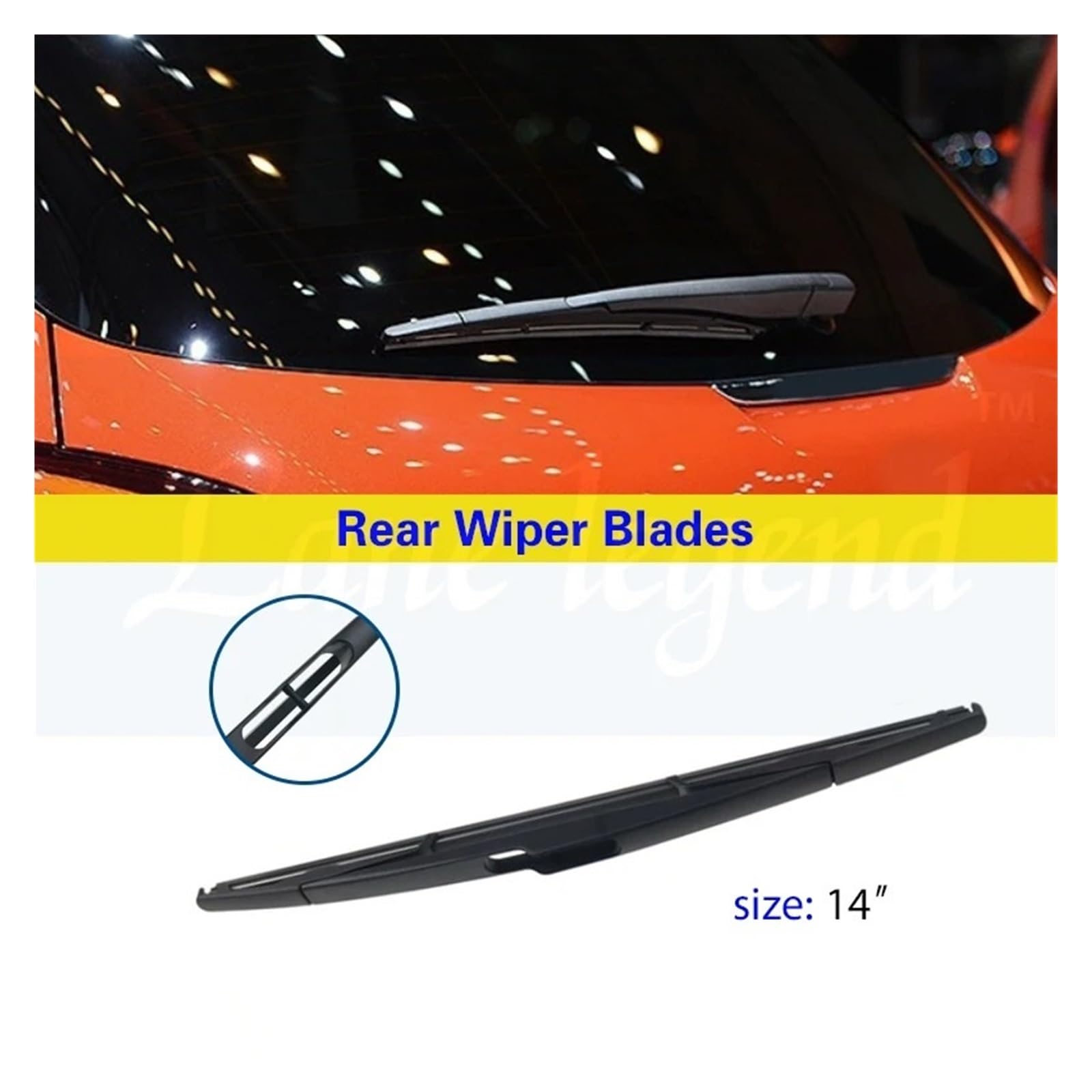 Parabrisas Escobillas Para Peugeot 208 2012-2017 Escobillas Limpiaparabrisas Delanteras Y Traseras De 26" + 16" + 14" Escobillas limpiaparabrisas delanteras