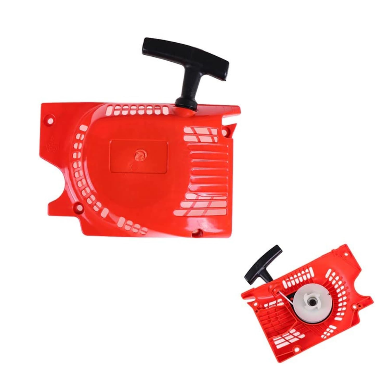 Digital Craft Red Recoil Pull Starter for Chinese Chainsaw 4500 5200 5800 45cc 52cc 58cc Replacement Pull Start Starter Assembly-image-48