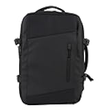 QWUUYEC 18 Inch Vacuum Backpack, Expandable Compression Travel Backpack, Rainproof Laptop Daypack for Women and Men - Large Capacity, Anti Theft Lock, Multifunctional Use