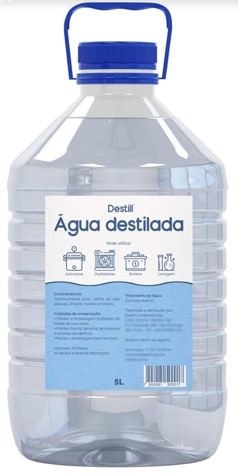 Agua Destilada 5 litros
