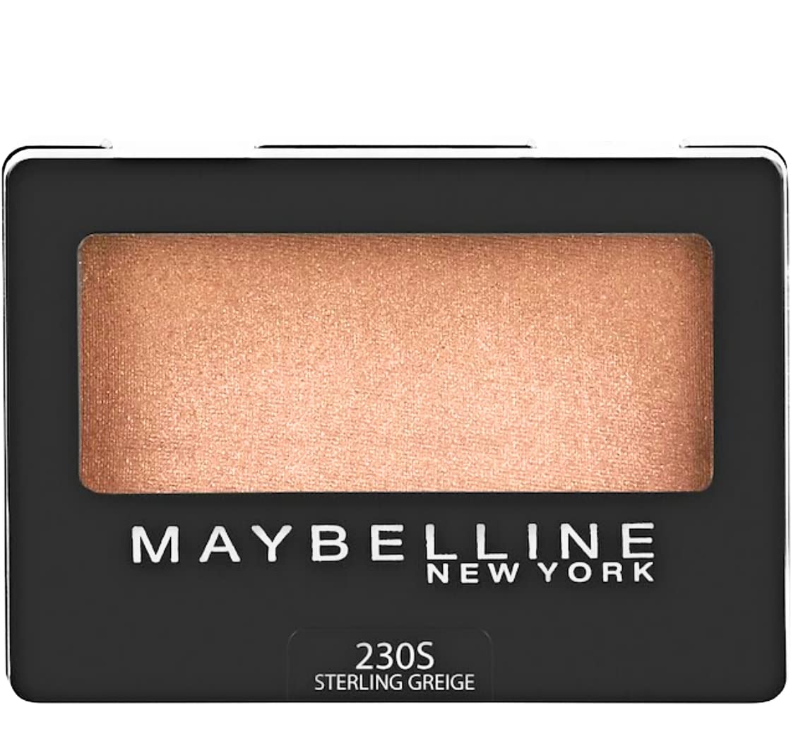 Amazon.com : Maybelline New York EYESHDW MAKEUP STERLING GRG 
