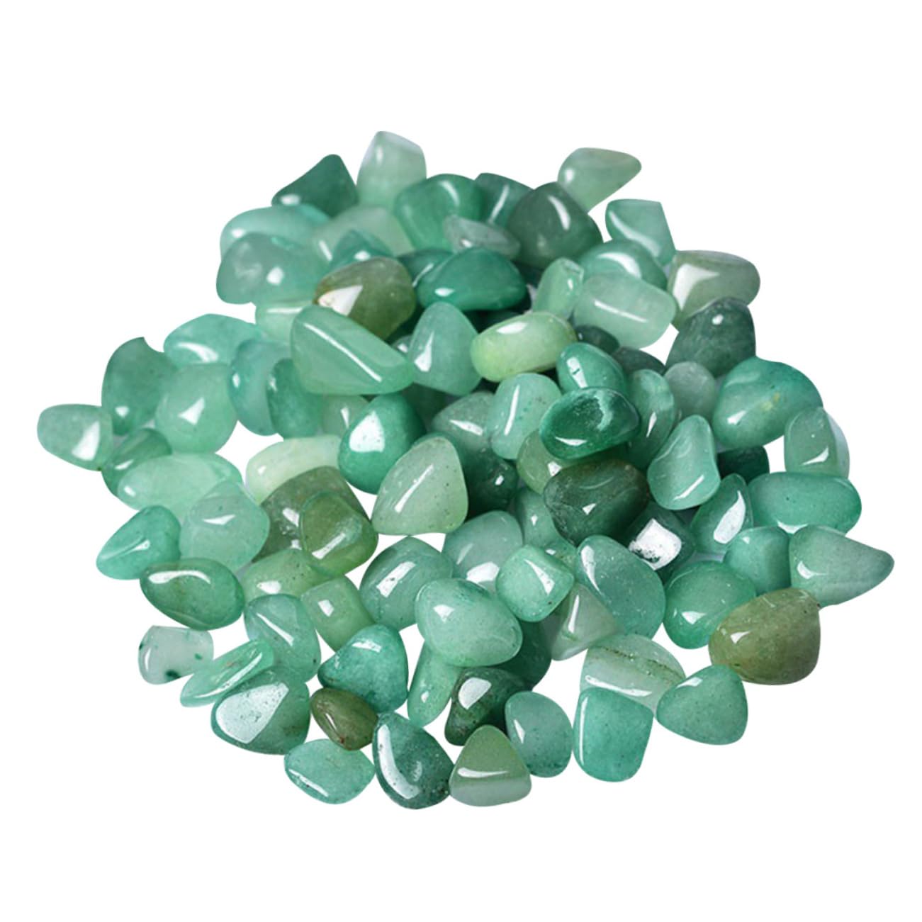 YARNOW 1 Jeu Gravier Jade Aventurine Roches D'aquarium Sable D'aquarium Réservoir Plantes D'aquarium Bocal à Poisson Lampe De Poisson Gravier pour Jardin Aquariums Air Green Pierre