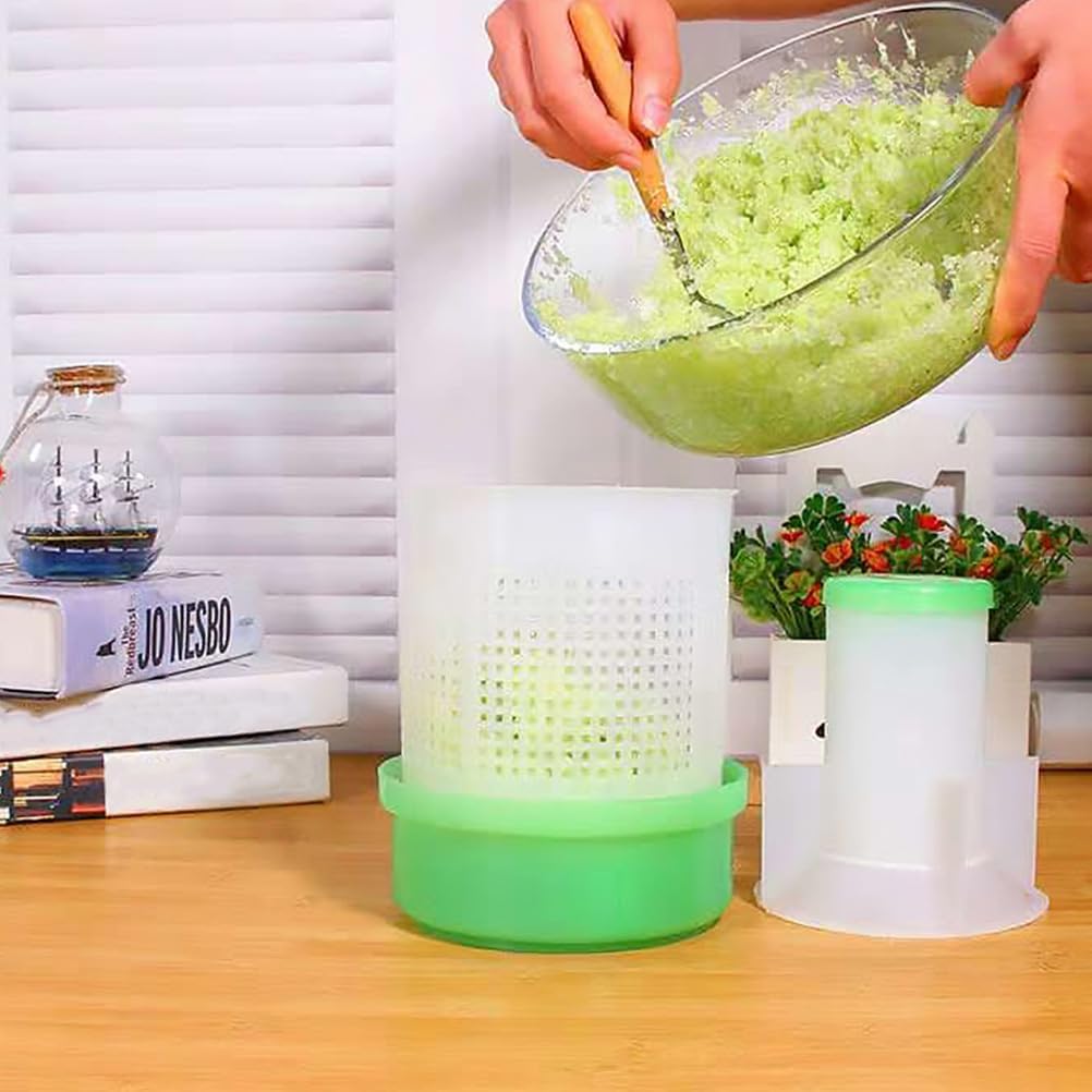 1pc Vegetable Stuffing Dehydrator Vegetable Wring Dryer Hand Press Vegetable Dryer Portable Washer Dryer Food Dehydrator Machine Kitchen Deshidratador De Salad Spinner Pp